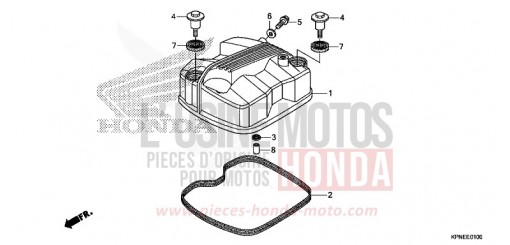 CYLINDER HEAD COVER GLR1251WHH de 2017
